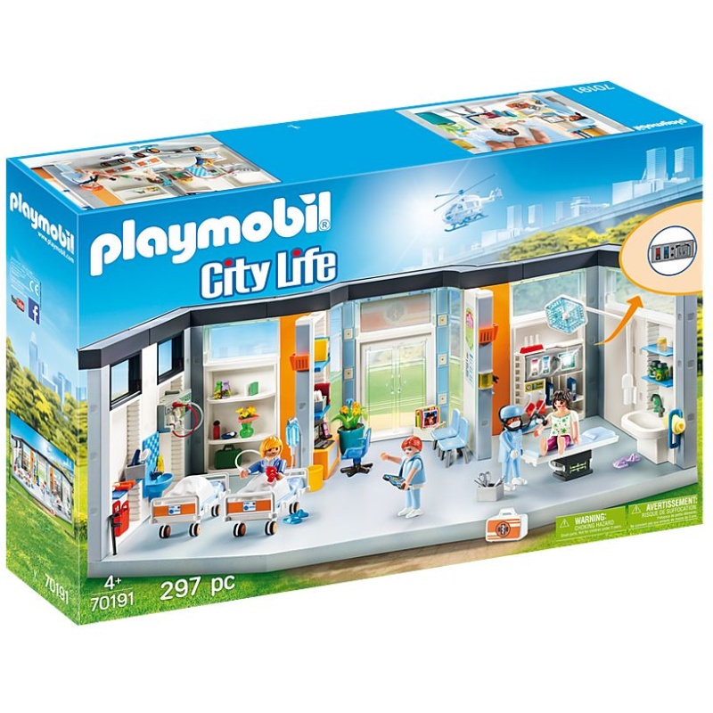 Playmobil 70191 City Life Hospital Clinic