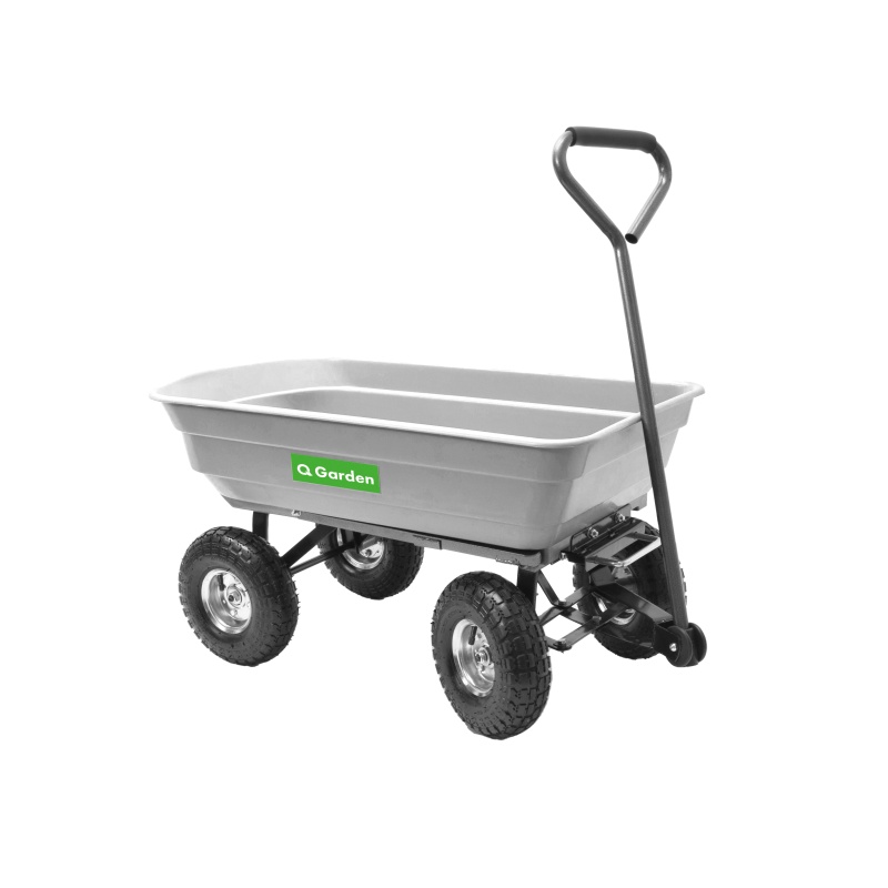 Handy Q Garden QGPGC 150kg Poly Body Dump Cart