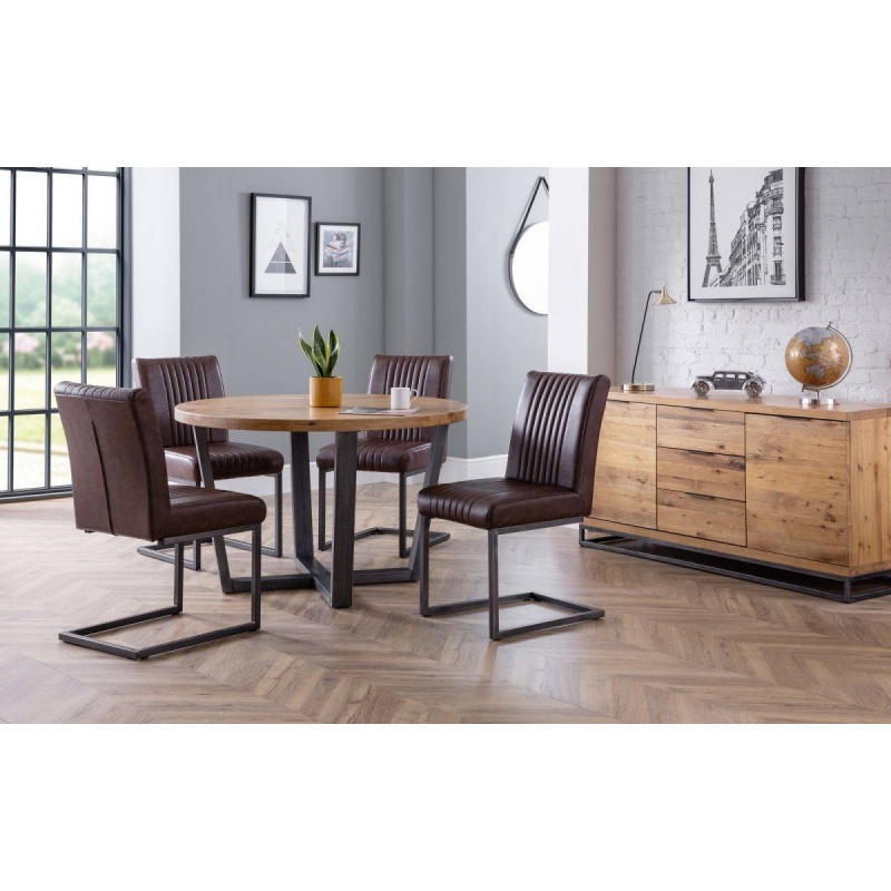 Julian bowen deals round dining table