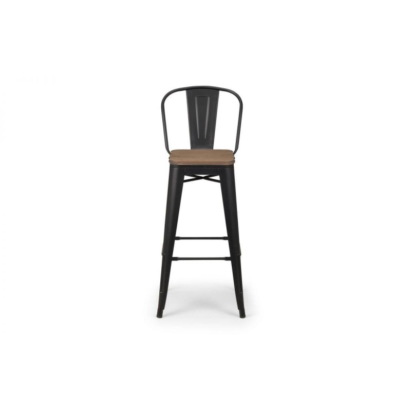 Julian Bowen Grafton Metal Bar Stool GRA301