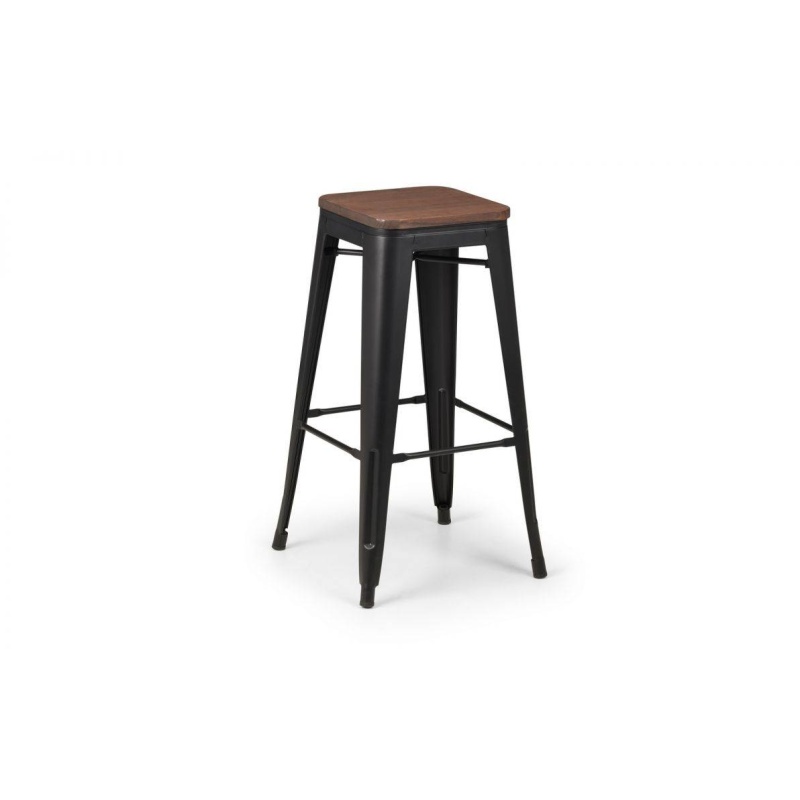 Photos - Chair Julian Bowen Grafton Backless Bar Stool 