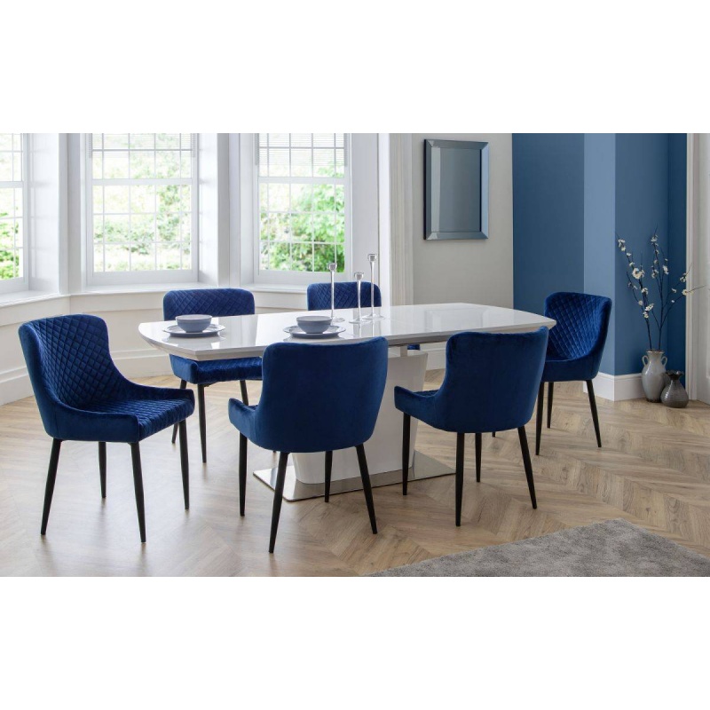 Luxe discount dining chairs