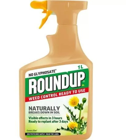 Roundup Natural Weed Control Ready To Use 1L