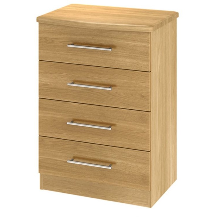 Maxwell 4 Drawer Midi Chest - Finish