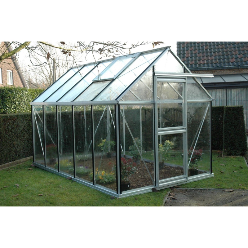 Janssens Eos Junior Hobby 160/40 Tempered Glass Greenhouse - 8 x 10