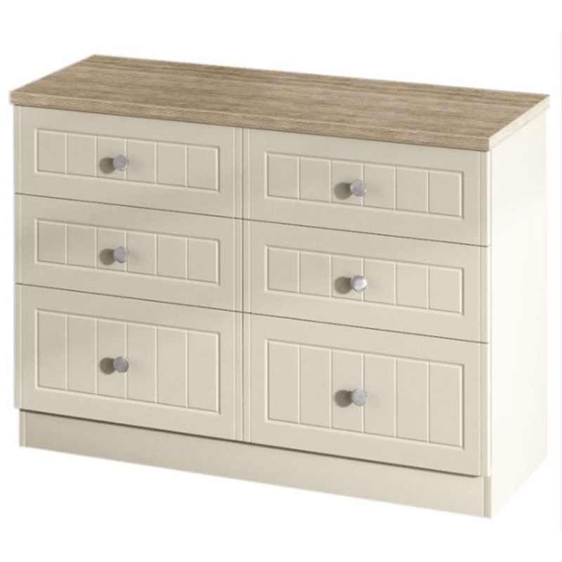 Epworth 6 Drawer Midi Chest - Finish