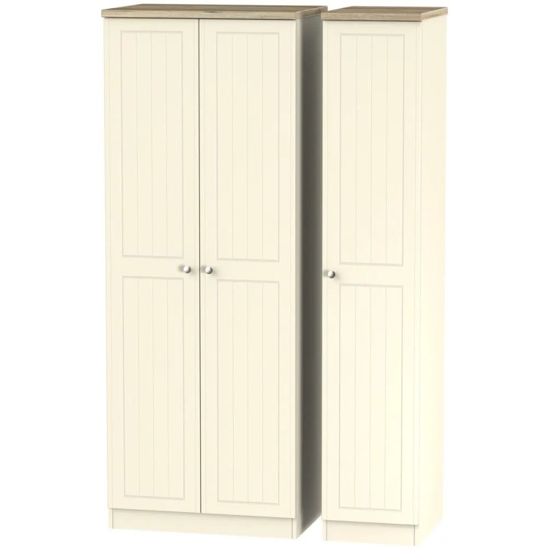 Epworth Tall Triple Plain Robe - Finish In Creams and Beiges