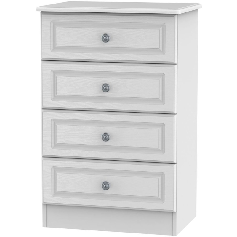 Nocton 4 Drawer Midi Chest - Non-Gloss