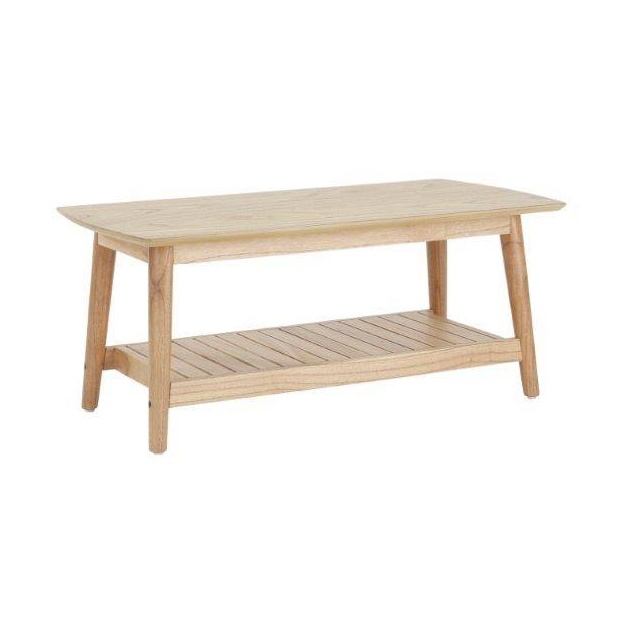 Daro Kayu Coffee Table and Shelf Light Natural Wash