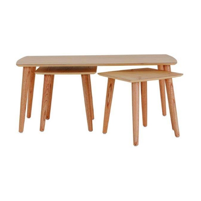 Daro Kayu Table Set Natural Wash