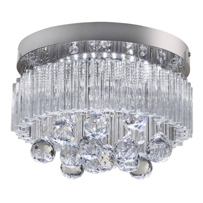 Lighting and Interiors Oscar Led Flush Ceiling Light