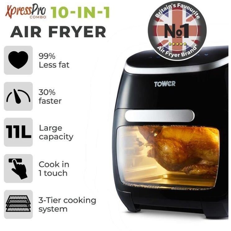 tower t17076 11l xpress pro air fryer124