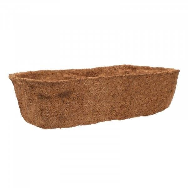 Smart Garden 36 Wall Trough Coco Liner In Brown