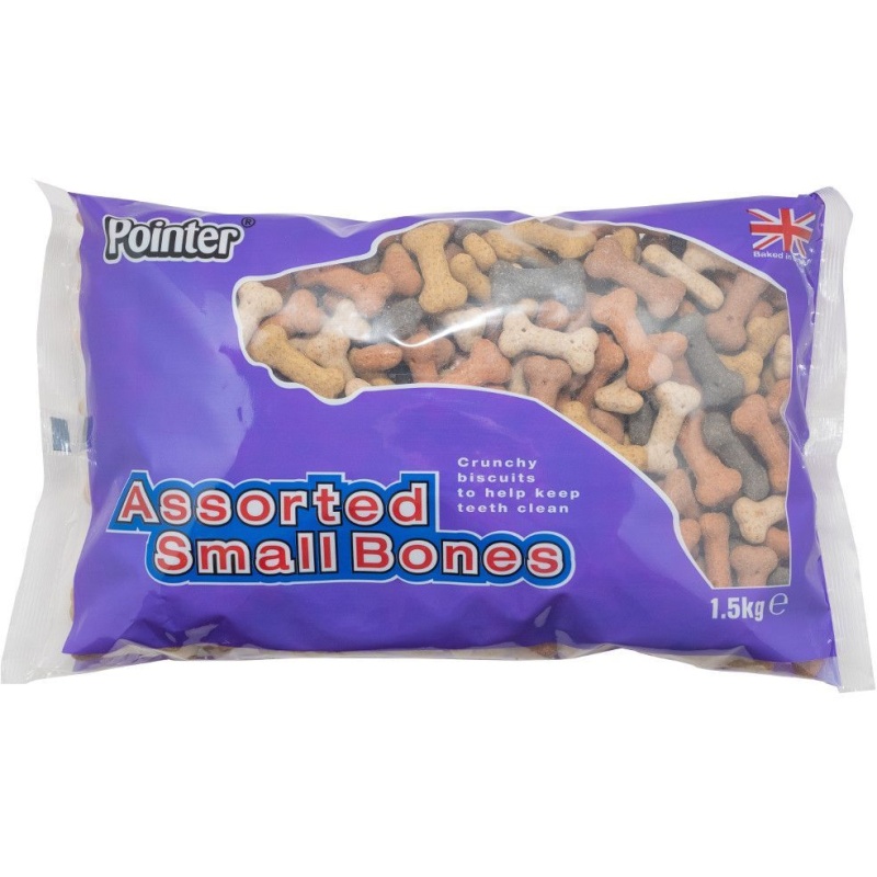 Pointer Assorted Small Bones - 1.5kg