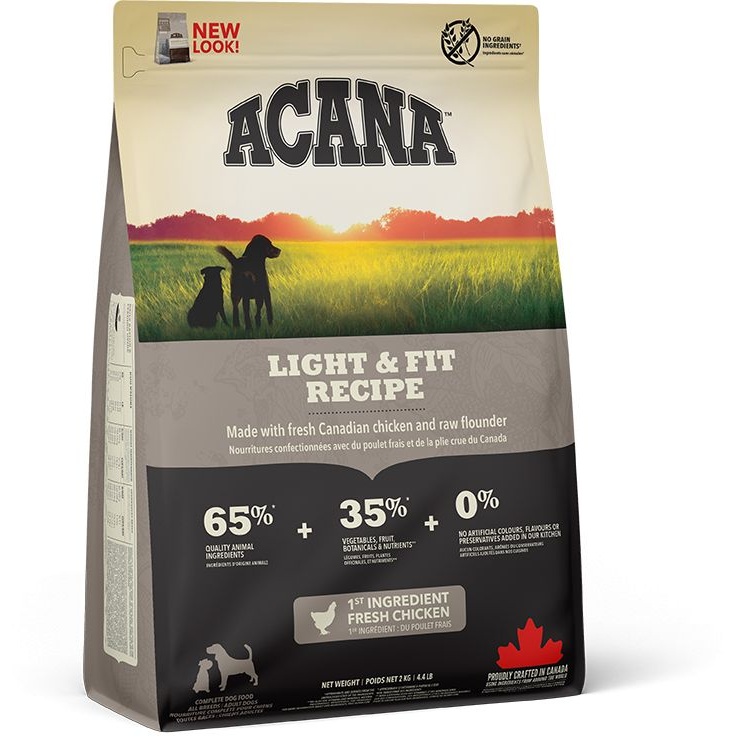 Acana Heritage Light And Fit Dog Food - 2kg