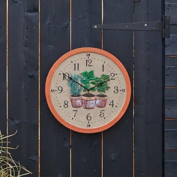 Smart Garden Herbs Wall Clock 12