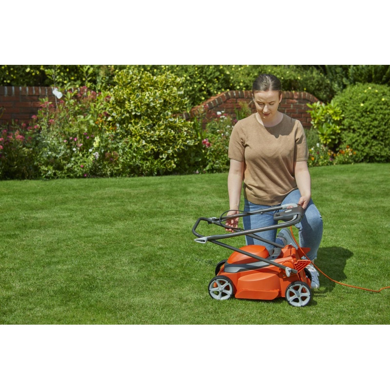 Flymo easistore deals 340r rotary lawnmower