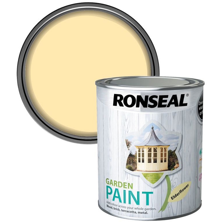 Photos - Paint / Enamel Ronseal Garden Paint Elderflower 0.75L