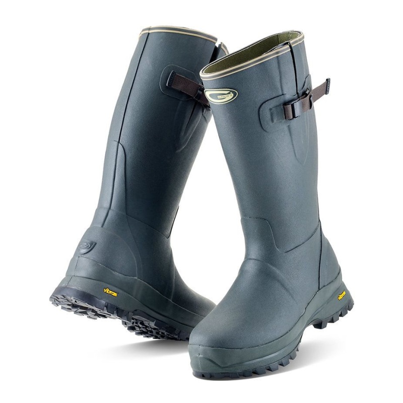 Grubs Speyline 4.0 Full Length Wellington Boots - Moss Green - 6