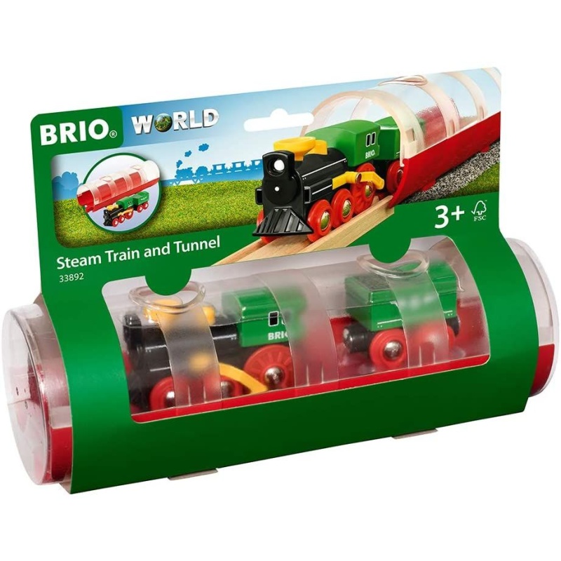 Brio World - 33892 Tunnel and Steam Train