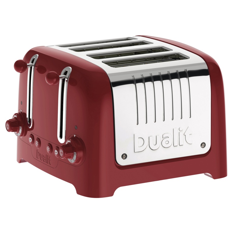 Dualit Lite 4 Slice Toaster - Gloss Red