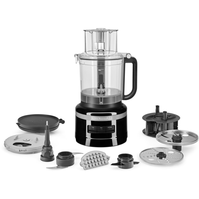 KitchenAid 5KFP1319BOB 300W Food Processor - Onyx Black