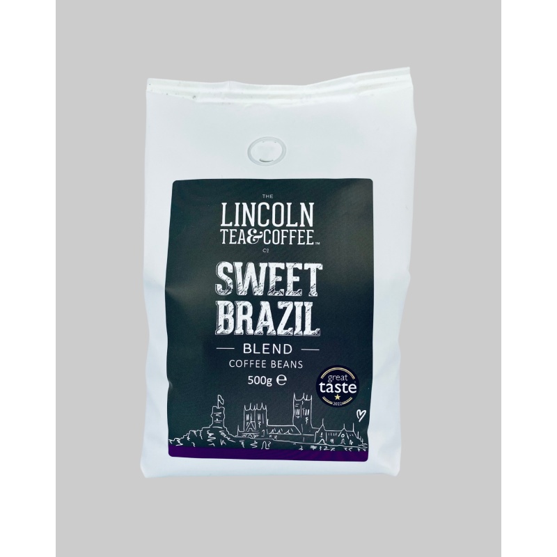 The Lincoln Tea & Coffee Co Sweet Brazil Coffee Beans - 500g