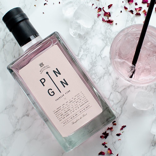 Pin Gin 70cl Strawberry Infused Gin