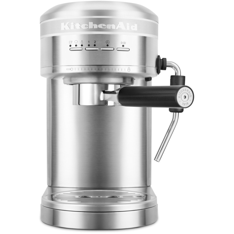 KitchenAid 5KES6503BSX Artisan Semi Automatic Espresso - Stainless Steel In Silver