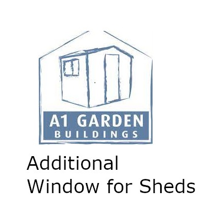 A1 Additional Window Fixed or Opening for Sheds and Workshops