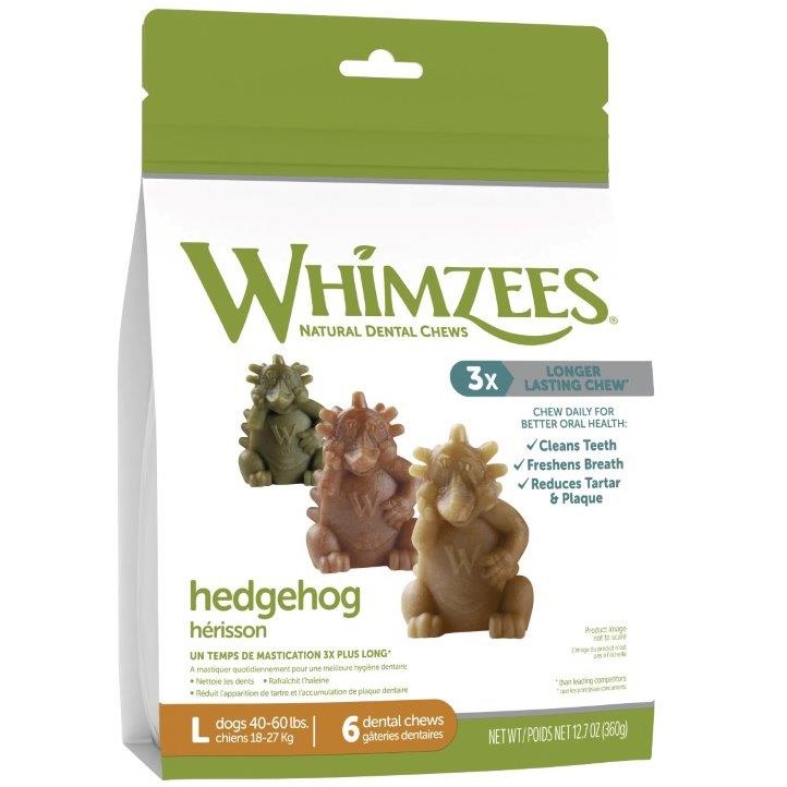 Whimzees Hedgehog Large - 6 Pack