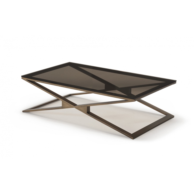 Zara Coffee Table In GoldBlack