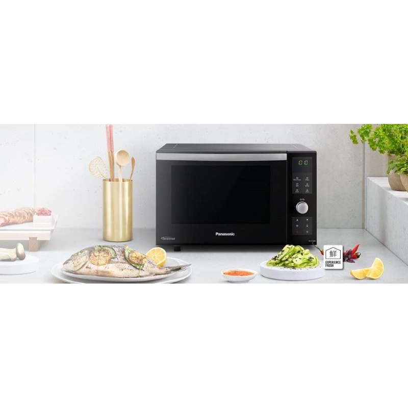 panasonic nn df386bbpq 23l combination microwave black