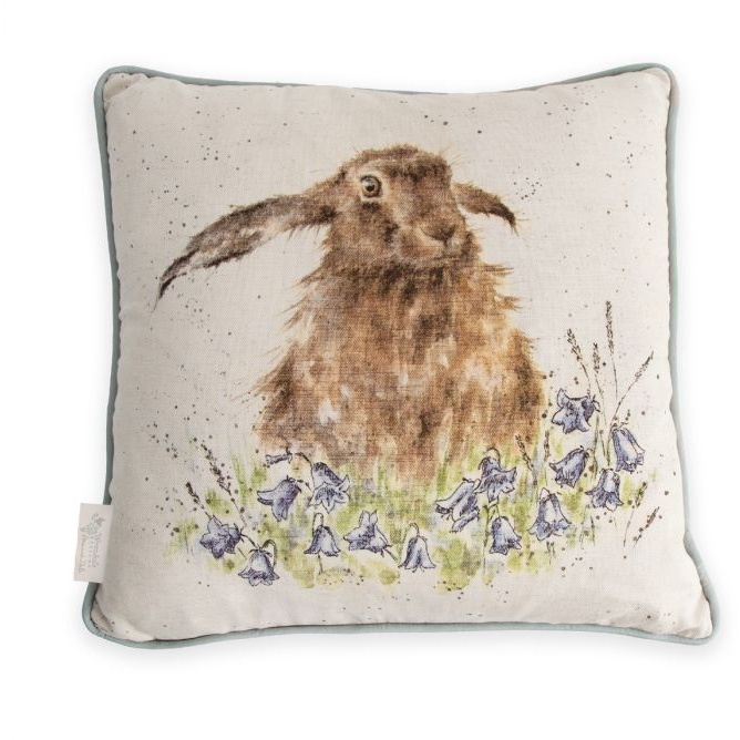 Wrendale Bright Eyes Hare Cushion