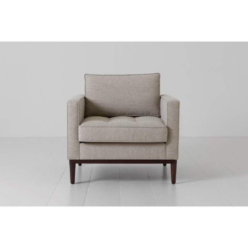 Swyft Swyft Armchair in a Box Model 02 Linen Armchair - Pumice