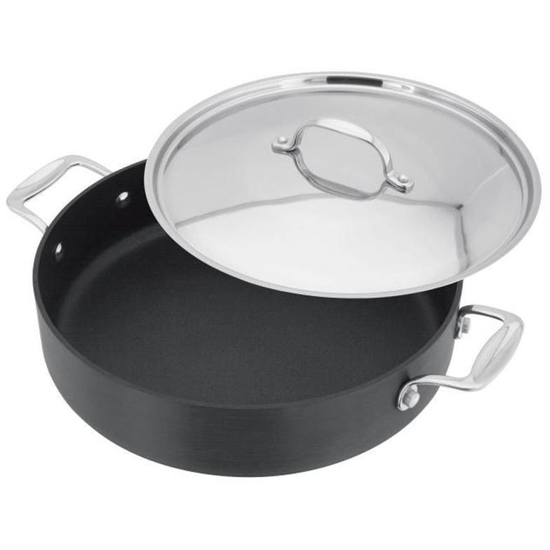 Horwood Stellar 6000 28cm Side Handled Saute/Server In black