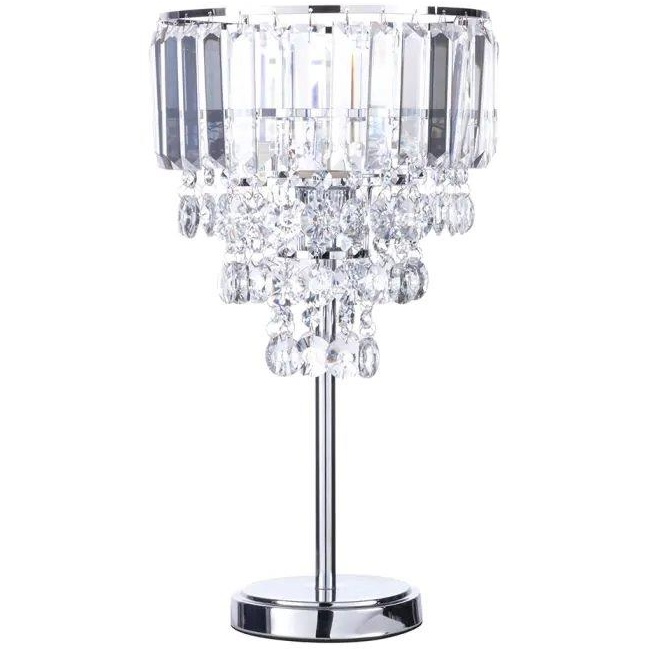 BHS Paladina Table Lamp, Chrome