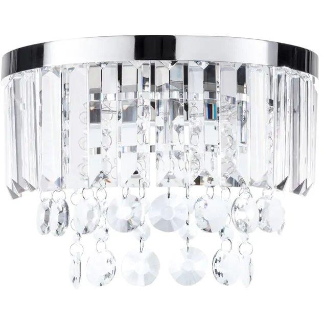 BHS Paladina Wall Light, Chrome