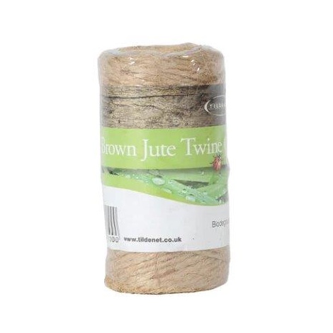 Tildenet Biodegradable Brown Jute Twine 260m/Spool