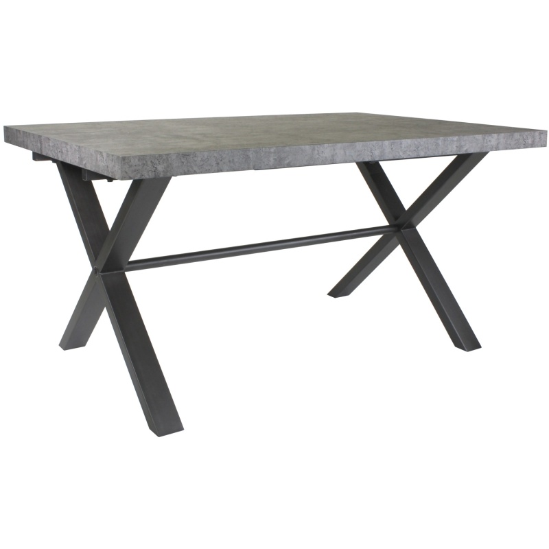 Brooklyn Dining Table - Stone Effect 150cm