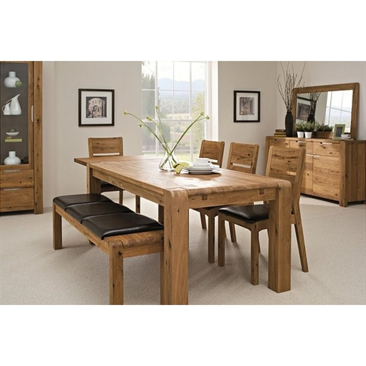 Imola Oak Large 160cm Dining Bench - 160cm