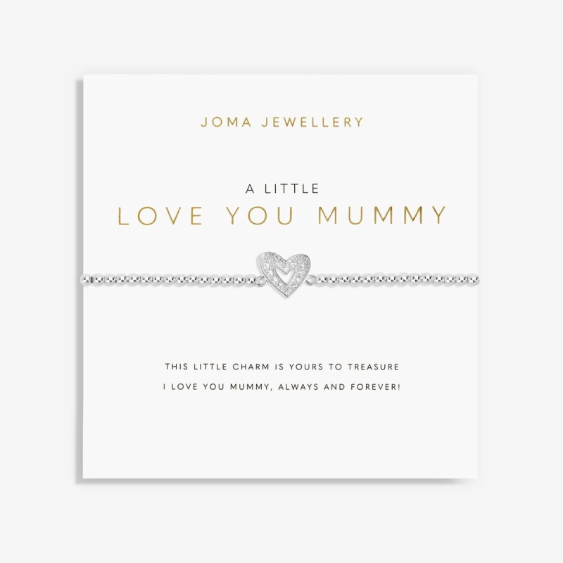 Joma Jewellery A Little 'Love You Mummy' Bracelet