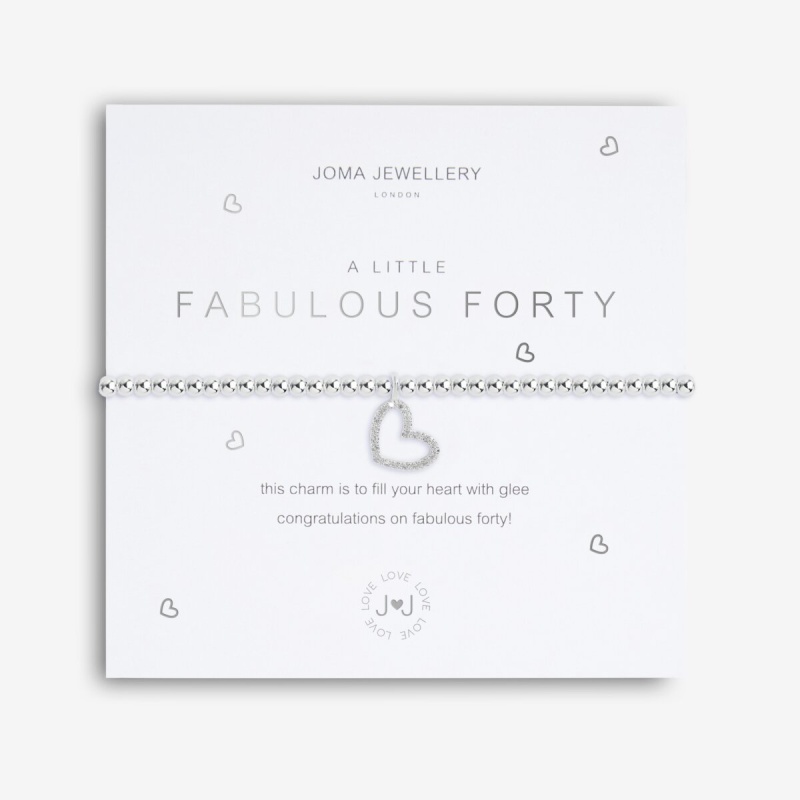 Joma Jewellery A Little 'Fabulous Forty' Bracelet