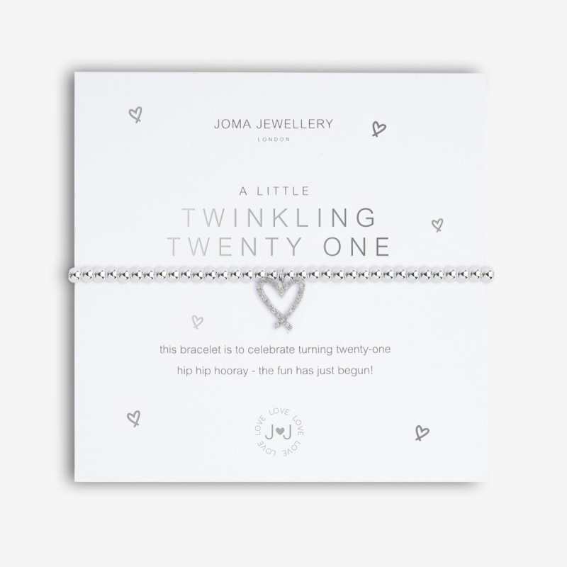 Joma Jewellery A Little 'Twinkling Twenty One' Bracelet