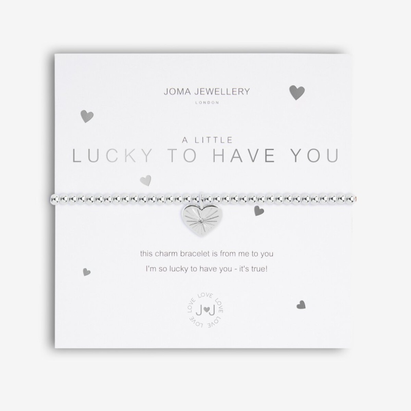 Joma Jewellery A Little 'Lucky To Have You' Bracelet