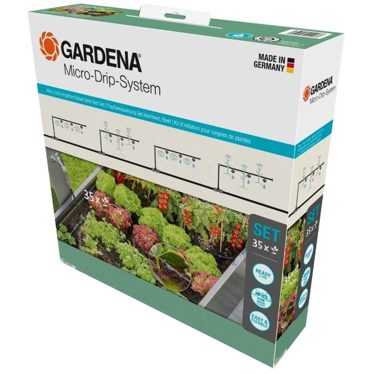 Gardena Start Set For Raised Beds (35 Plants)