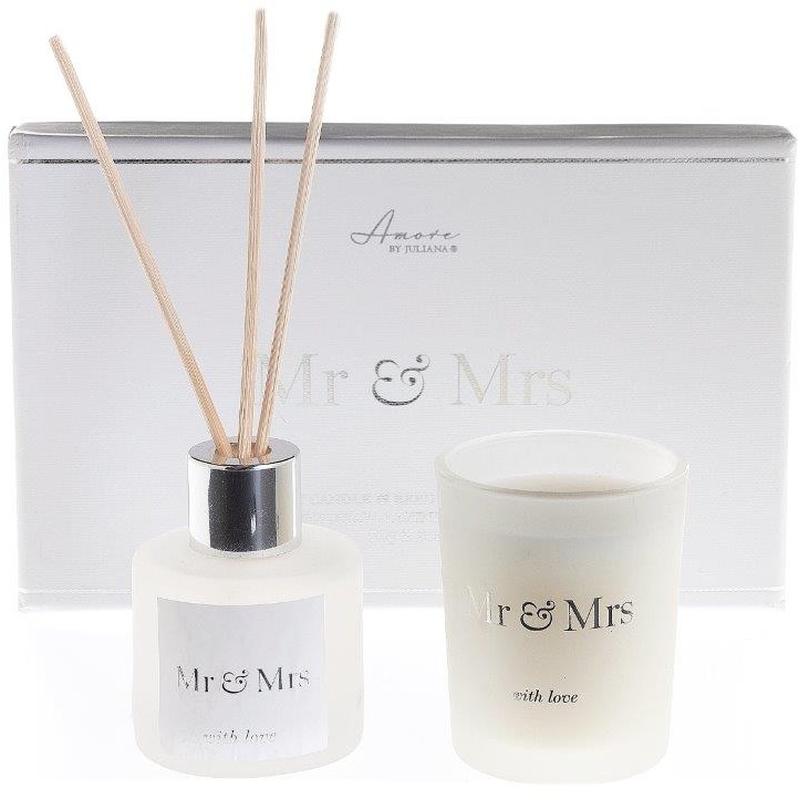 Amore Reed Diffuser And Candle Set