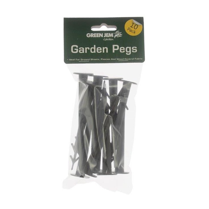 Green Jem 10 Garden Pegs