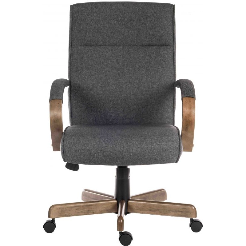 Ricard Fabric Executive Office Chair In Grey