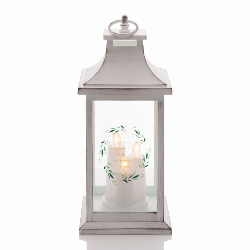 Love Story LED Candle Lantern - Kiss Me